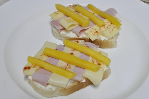 Pruhované chlebíčky – Snadné recept z Miš - Maš kuchyně, hotový za Do 30 minut